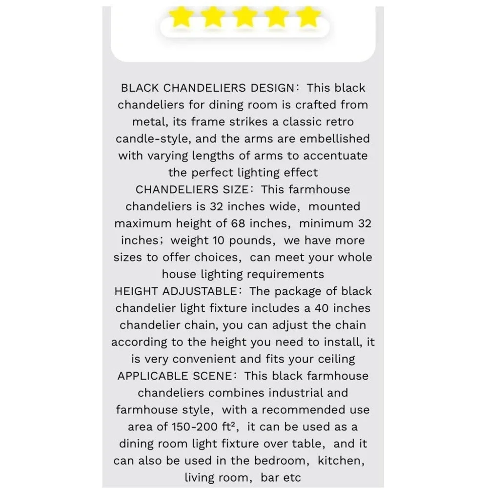 The Unbranded Brand chandeliers dining